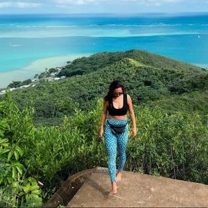 eco-friendly printed leggings!